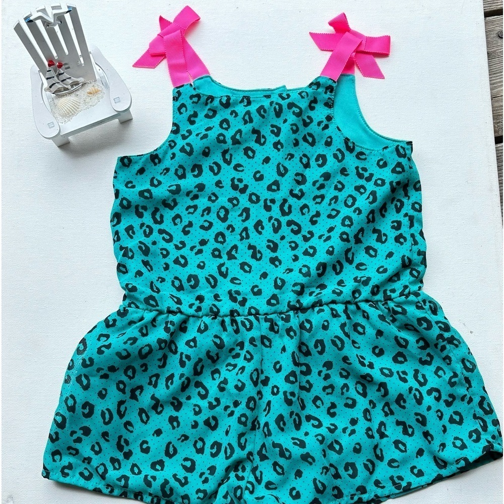 Juicy couture leopard romper for girls